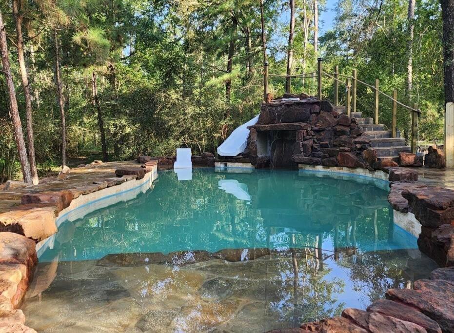 Waterfront Houston Hide Out In A Magical Forest Waller Eksteriør billede