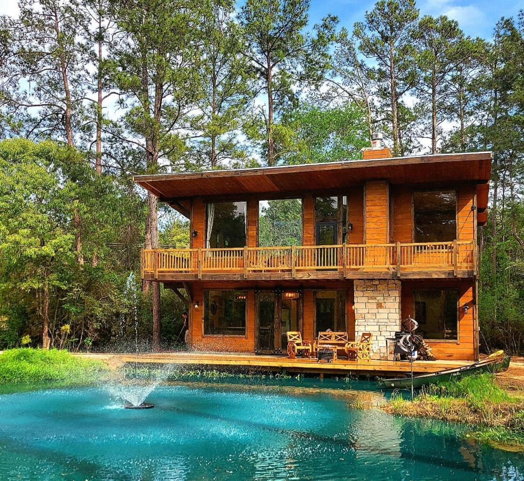 Waterfront Houston Hide Out In A Magical Forest Waller Eksteriør billede
